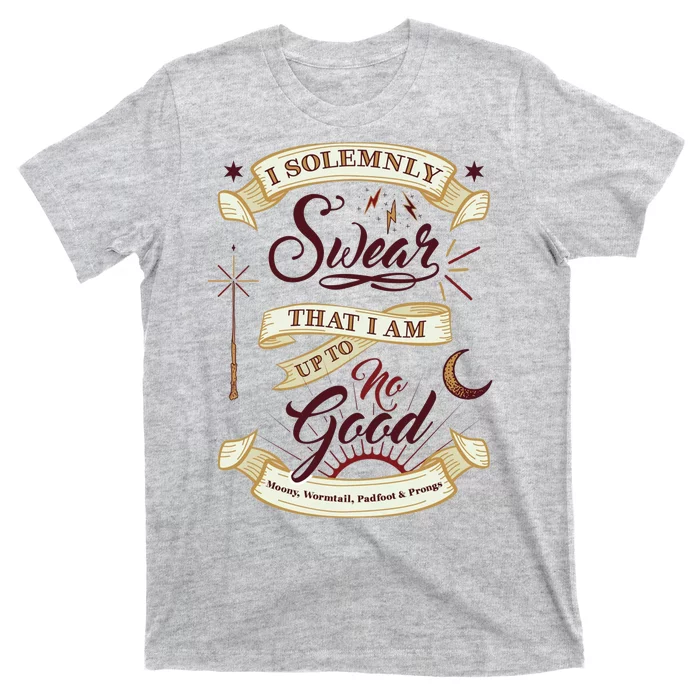 Solemnly Swear Up To No Good Marauders Map T-Shirt