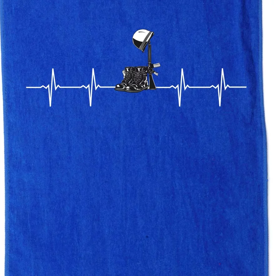 Solider Heartbreak Pulse Platinum Collection Golf Towel