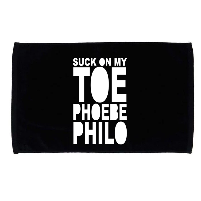 Suck On My Om Toe Phoebe Philo Microfiber Hand Towel