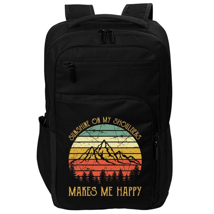 Sunshine On My Shoulders Country Music Southern Western Impact Tech Backpack