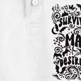 Survivor Of Maas Destruction Dry Zone Grid Performance Polo