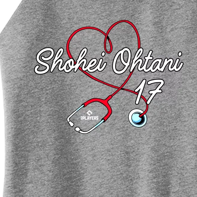 Shohei Ohtani Mlbpa Medical Student Doctor Baseball Fan Gift Women’s Perfect Tri Rocker Tank