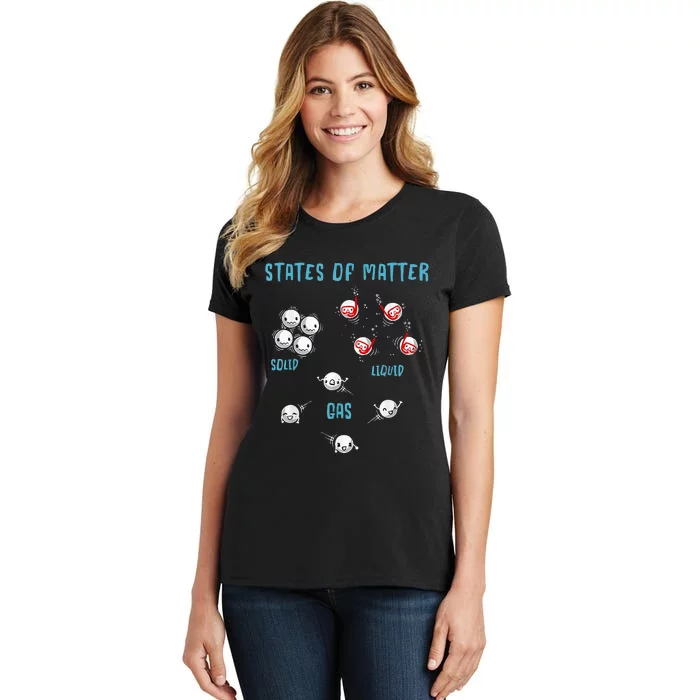 States Of Matter Solid Liquid Gas Women's T-Shirt