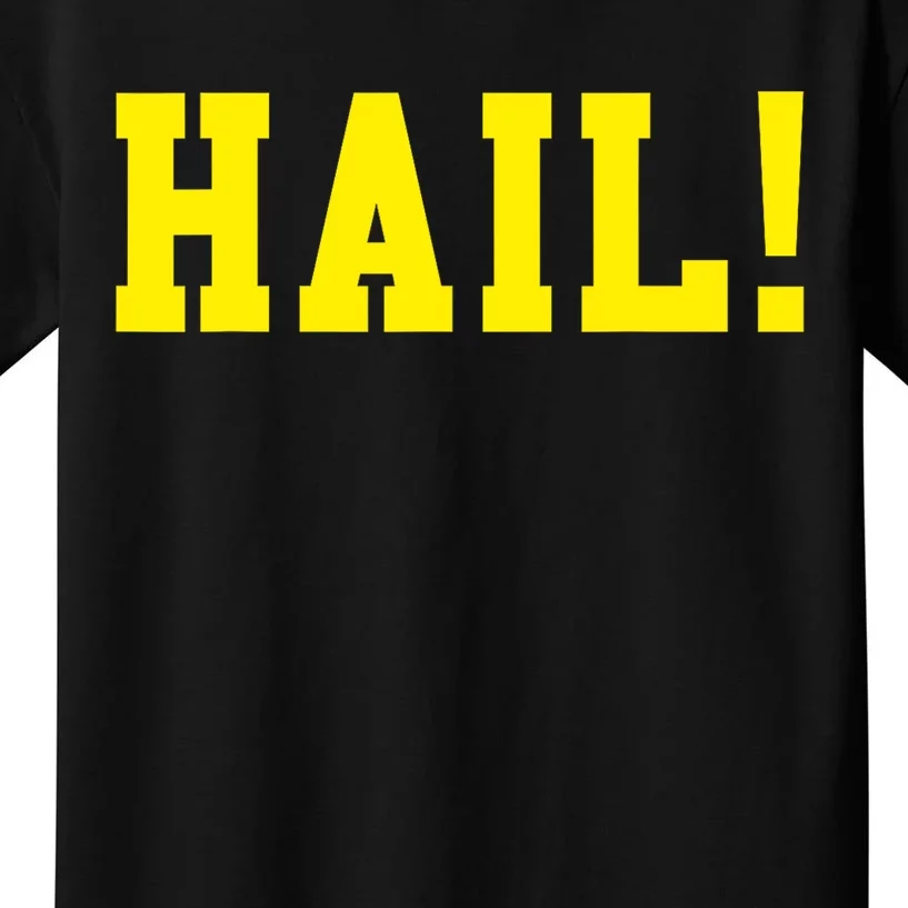 State of Michigan Hail! U M Ann Arbor MI AA Kids T-Shirt