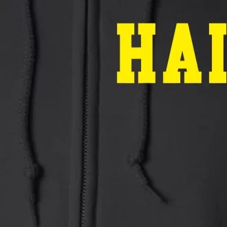 State of Michigan Hail! U M Ann Arbor MI AA Full Zip Hoodie