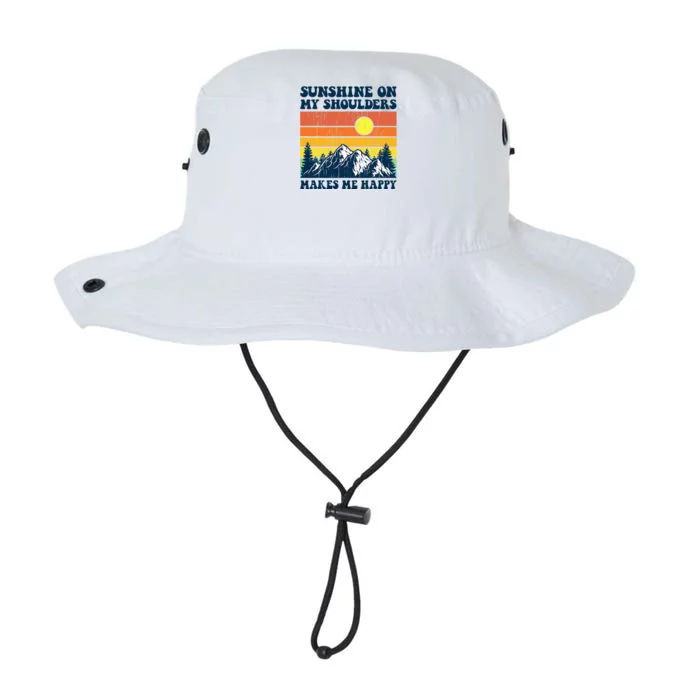 Sunshine On My Shoulders Makes Me Feel Happy Country Music Legacy Cool Fit Booney Bucket Hat