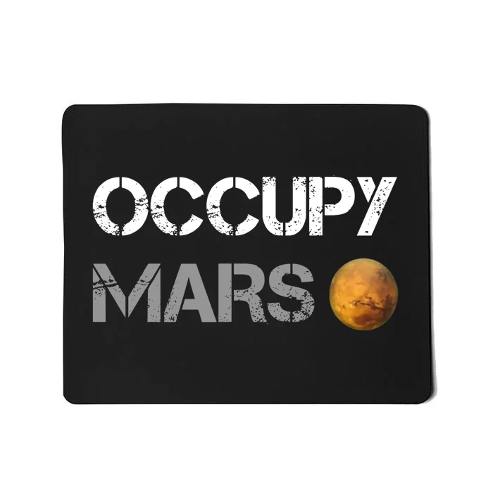 SpaceX Occupy Mars Project Mousepad