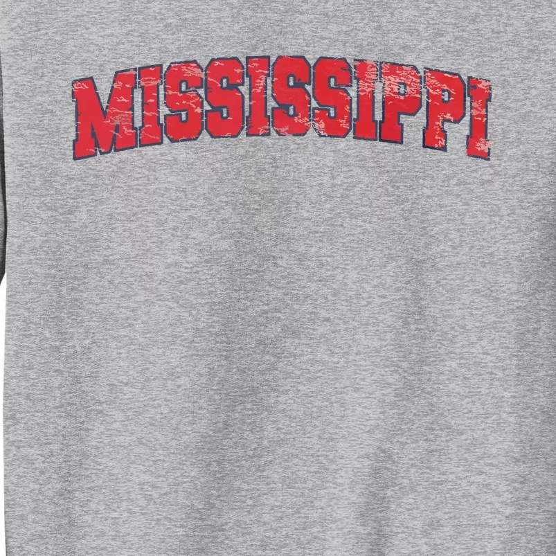 State Of Mississippi Patriotic Usa Tall Sweatshirt