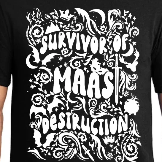 Survivor Of Maas Destruction Pajama Set