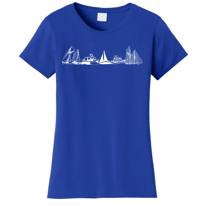 Sailing Or Motor Boating Gift Women's T-Shirt