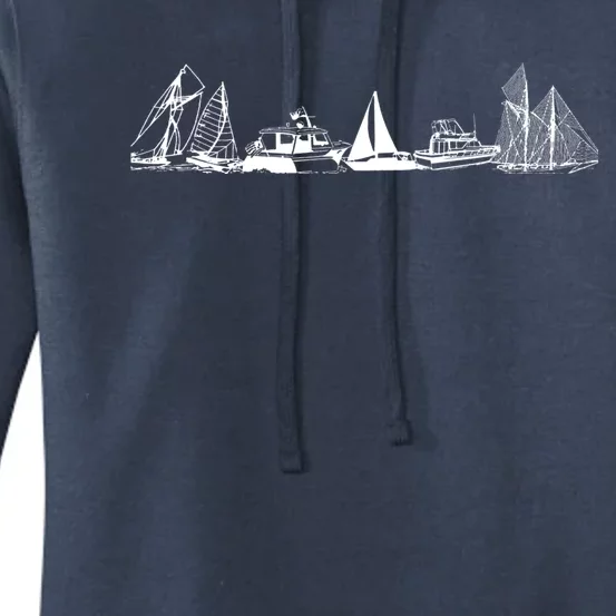 Sailing Or Motor Boating Gift Women's Pullover Hoodie