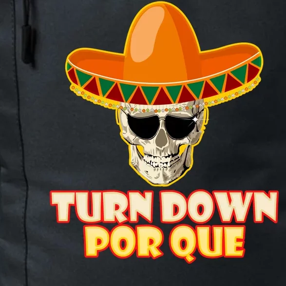 Sombrero Skull Turn Down Por Que Cinco De Mayo Daily Commute Backpack