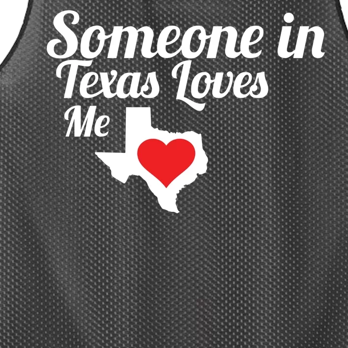 Someone In Texas Loves Me Mesh Reversible Basketball Jersey Tank