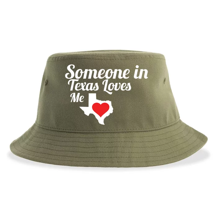 Someone In Texas Loves Me Sustainable Bucket Hat