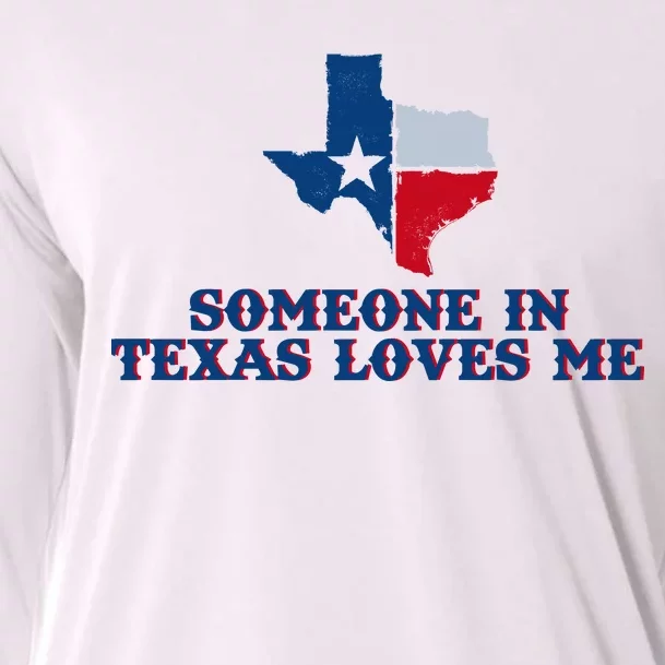 Someone In Texas Loves Me Home State Cooling Performance Long Sleeve Crew