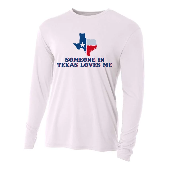 Someone In Texas Loves Me Home State Cooling Performance Long Sleeve Crew