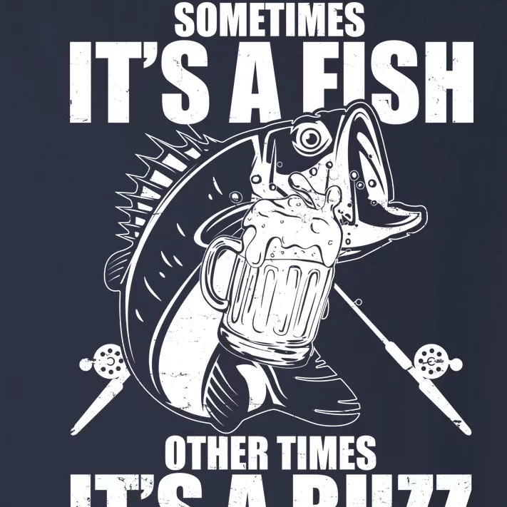 Sometimes It's A Fish Other Times It's A Buzz Toddler Long Sleeve Shirt