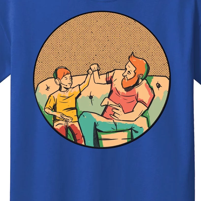 Son And Dad Gamer Kids T-Shirt