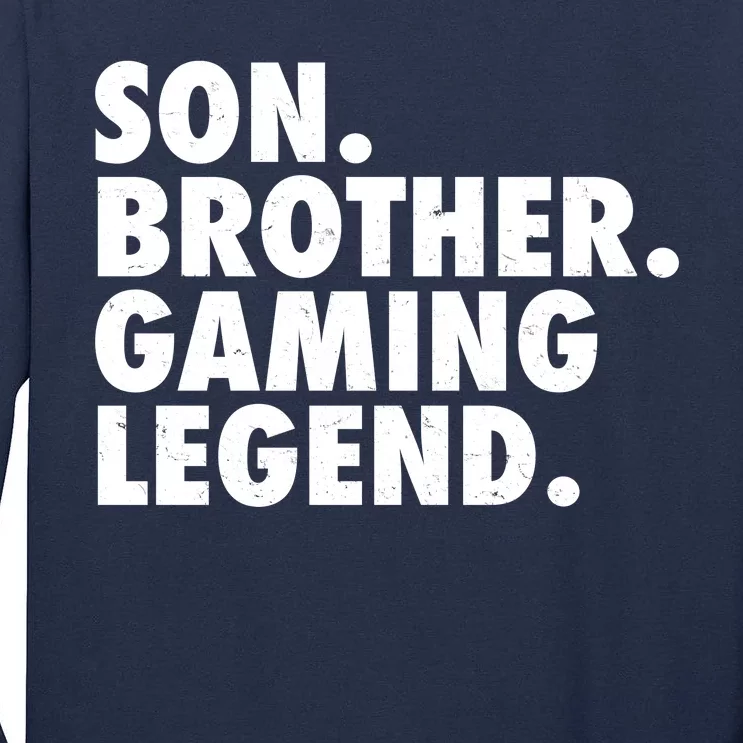 Son Brother Gaming Legend Tall Long Sleeve T-Shirt