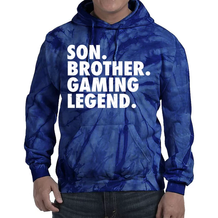 Son Brother Gaming Legend Tie Dye Hoodie