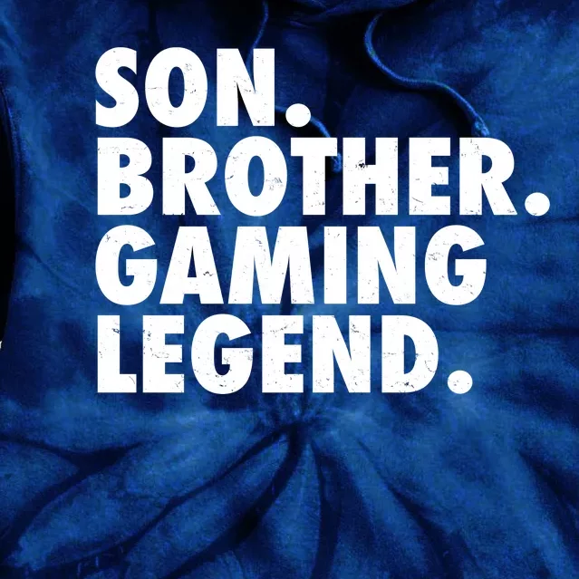 Son Brother Gaming Legend Tie Dye Hoodie