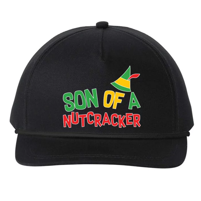 Son Of A Nutcracker Snapback Five-Panel Rope Hat