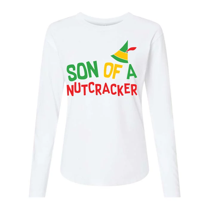 Son Of A Nutcracker Womens Cotton Relaxed Long Sleeve T-Shirt