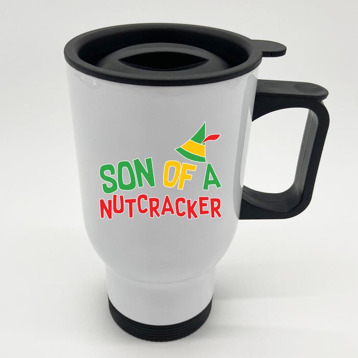 Son Of A Nutcracker Front & Back Stainless Steel Travel Mug