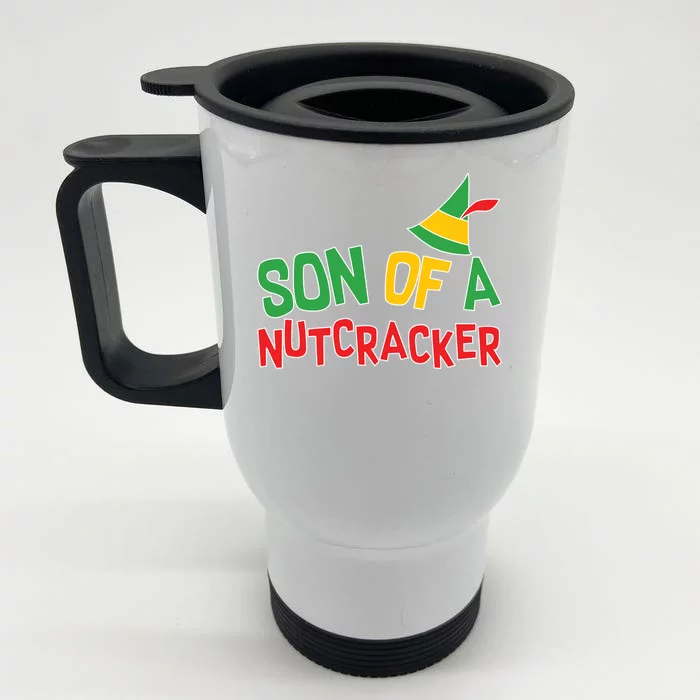 Son Of A Nutcracker Front & Back Stainless Steel Travel Mug