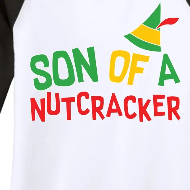 Son Of A Nutcracker Women's Tri-Blend 3/4-Sleeve Raglan Shirt