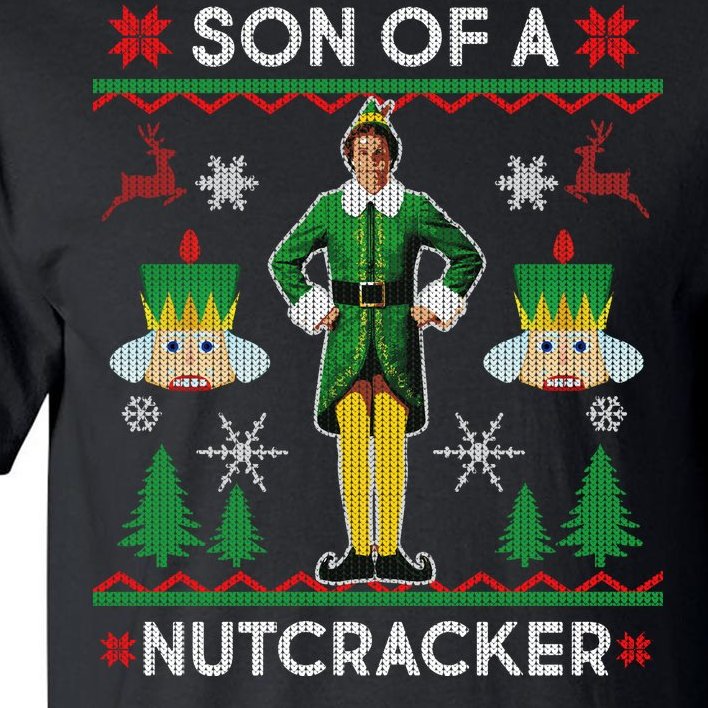 Son Of A Nutcracker Ugly Christmas Tall T-Shirt