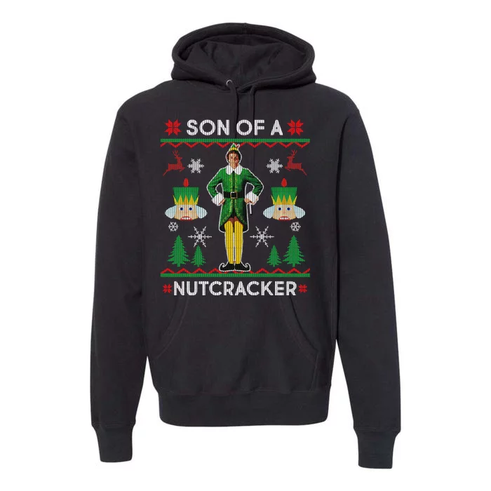 Son Of A Nutcracker Ugly Christmas Premium Hoodie