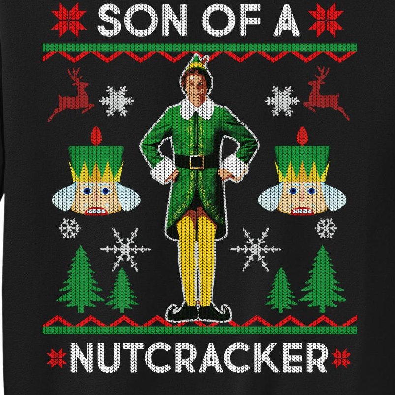Son Of A Nutcracker Ugly Christmas Tall Sweatshirt