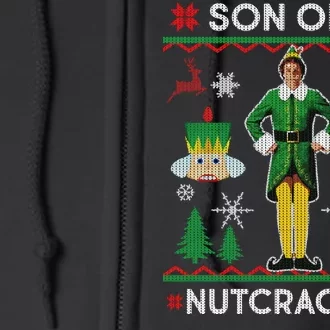 Son Of A Nutcracker Ugly Christmas Full Zip Hoodie