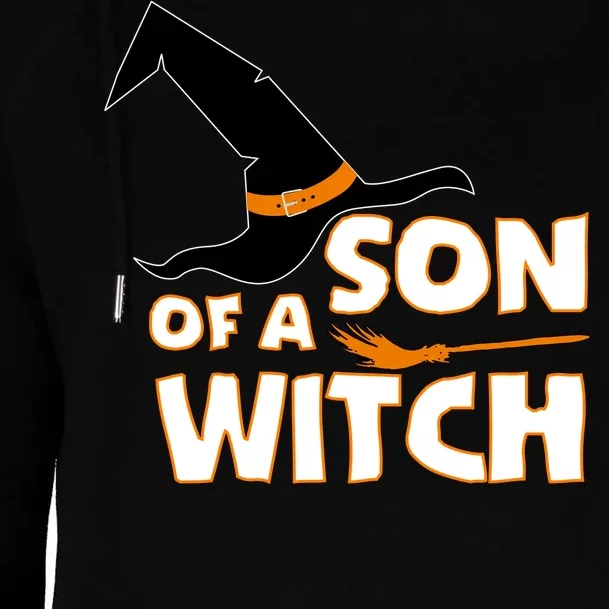 Son Of A Witch Womens Funnel Neck Pullover Hood