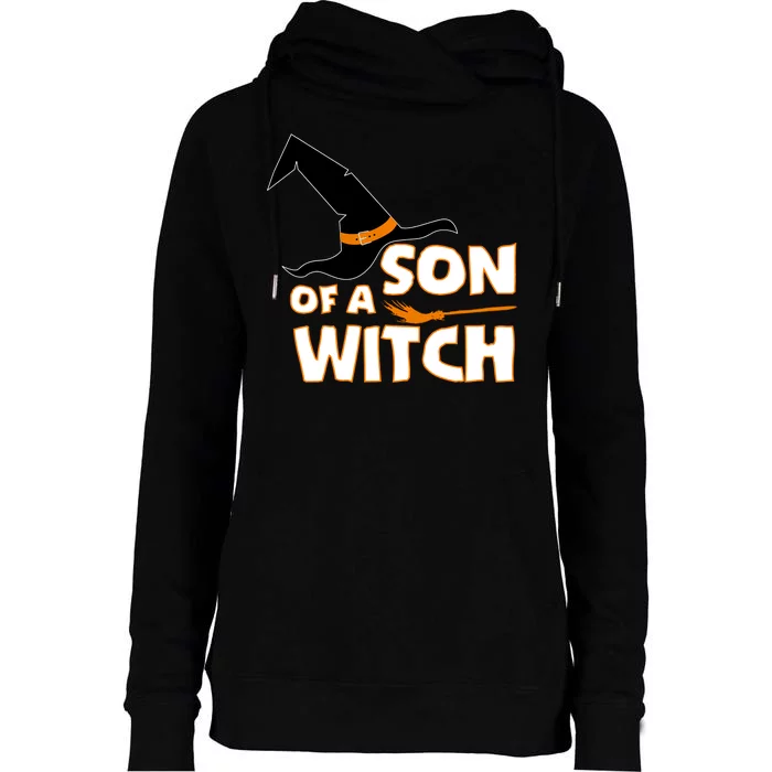 Son Of A Witch Womens Funnel Neck Pullover Hood