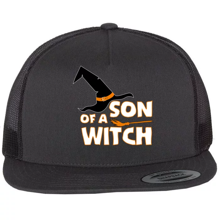 Son Of A Witch Flat Bill Trucker Hat