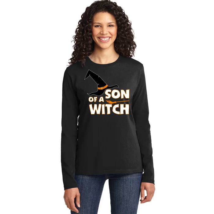 Son Of A Witch Ladies Long Sleeve Shirt