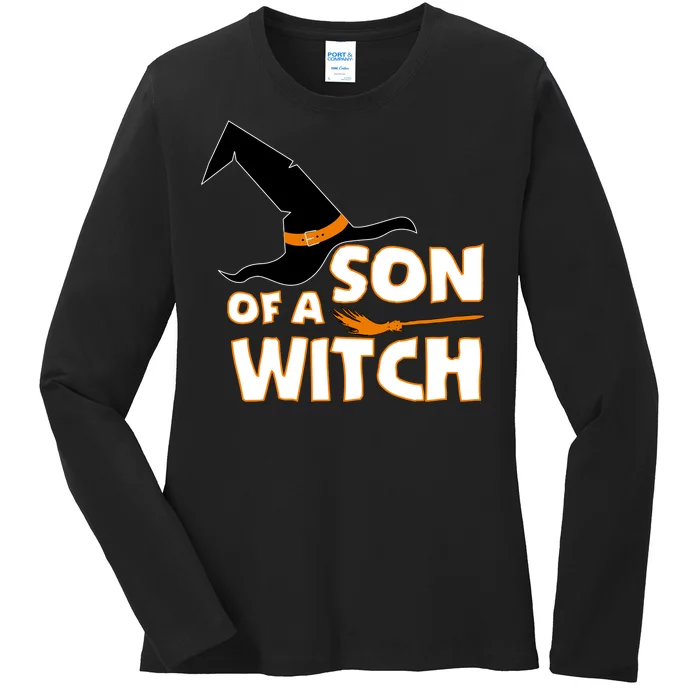 Son Of A Witch Ladies Long Sleeve Shirt