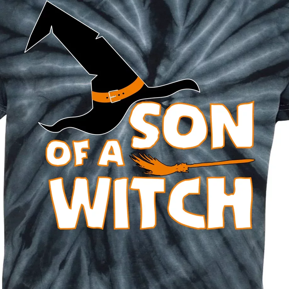 Son Of A Witch Kids Tie-Dye T-Shirt