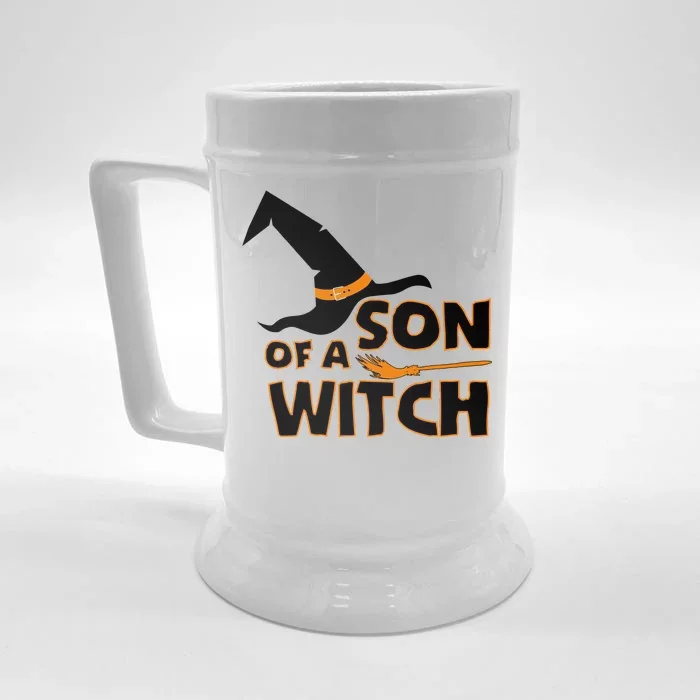 Son Of A Witch Front & Back Beer Stein