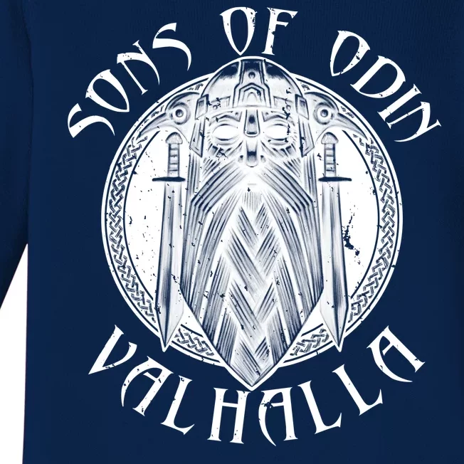 Son Of Odin Valhalla Baby Long Sleeve Bodysuit