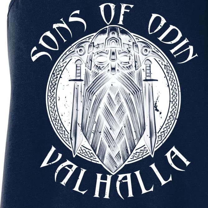 Son Of Odin Valhalla Women's Racerback Tank