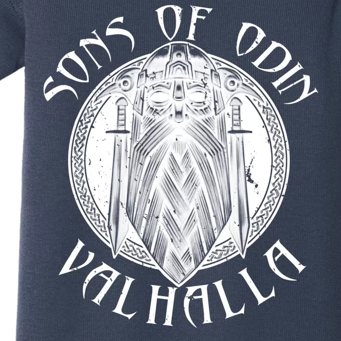 Son Of Odin Valhalla Baby Bodysuit