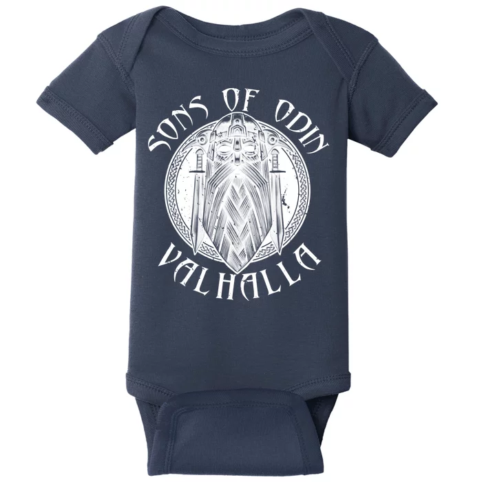 Son Of Odin Valhalla Baby Bodysuit