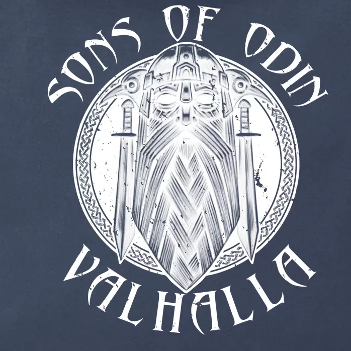 Son Of Odin Valhalla Zip Tote Bag