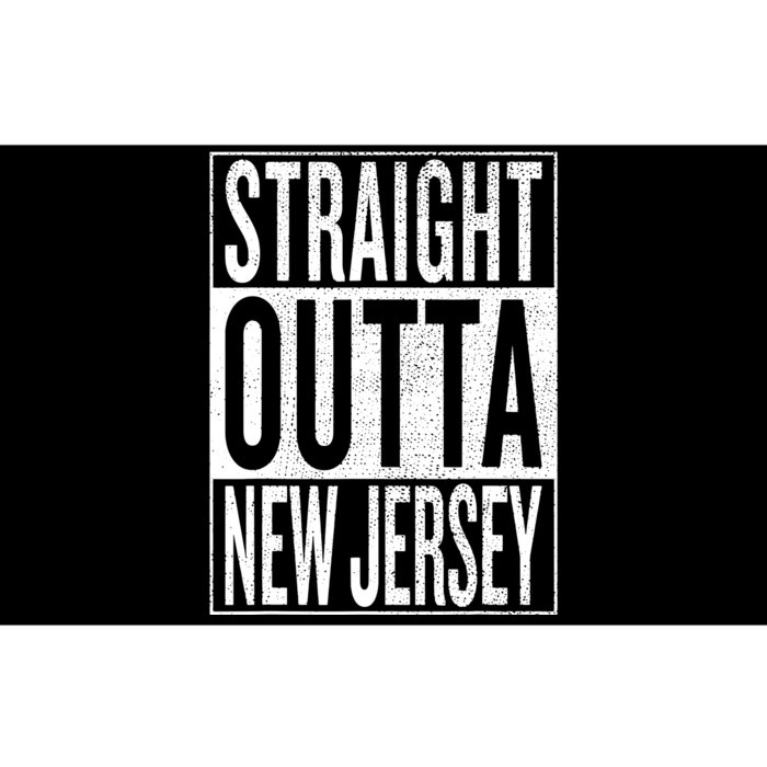 Straight Outta New Jersey Great Travel Gift Idea Bumper Sticker