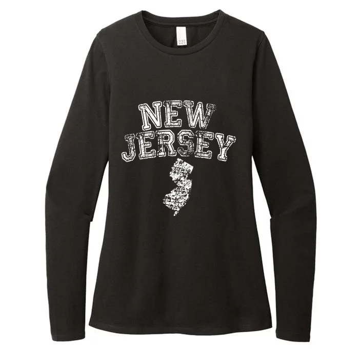 State Of New Jersey Nj Home Pride Hometown Womens CVC Long Sleeve Shirt