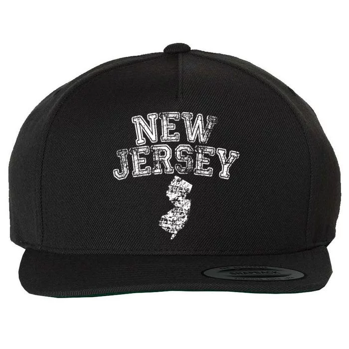 State Of New Jersey Nj Home Pride Hometown Wool Snapback Cap