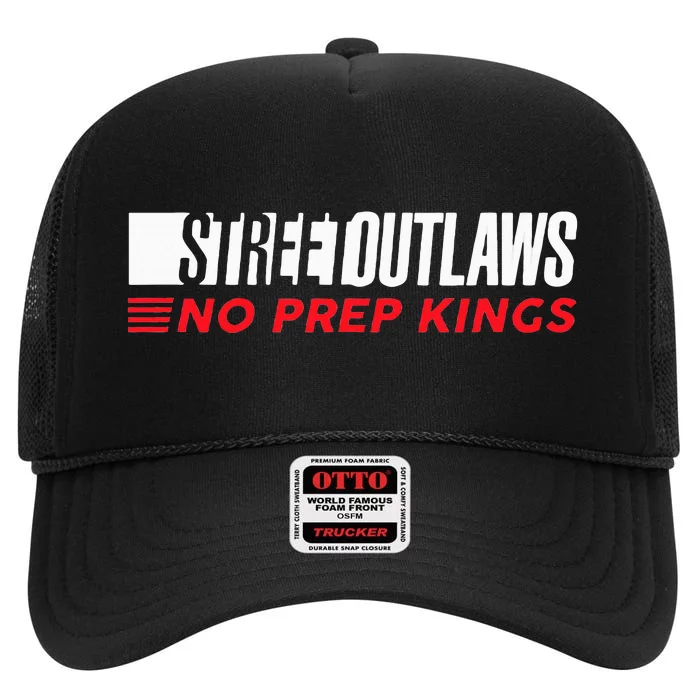 Street Outlaws No Prep Kings High Crown Mesh Trucker Hat